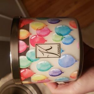 100% soy kringle 3 wick candle happy birthday LIMITED EDITION hand painted